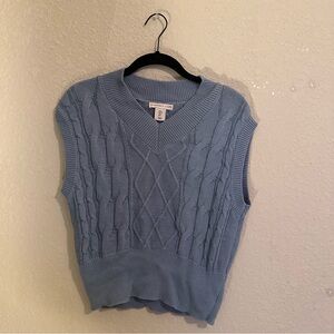 Sincerely Jules Blue Sweater Vest